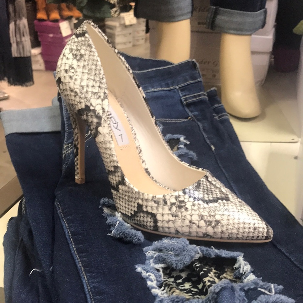 Snake 4” Heels Ladies Shoes